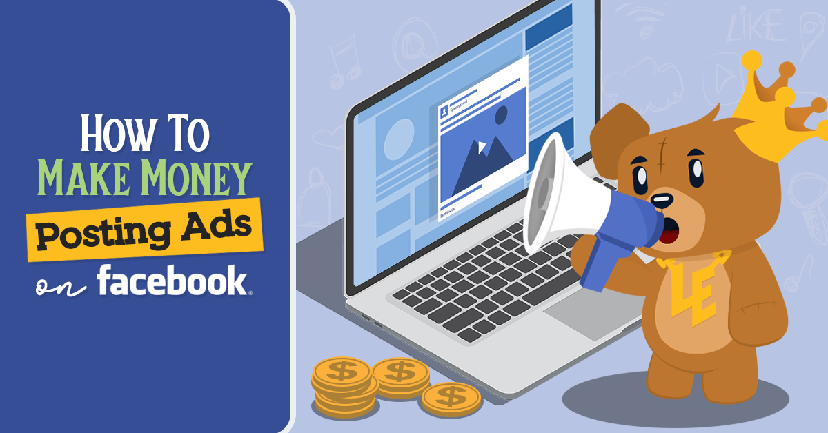 how to post ads on facebook and make money