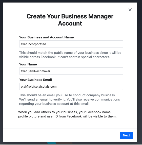 Simple Guide To Creating a New Facebook Ad Account