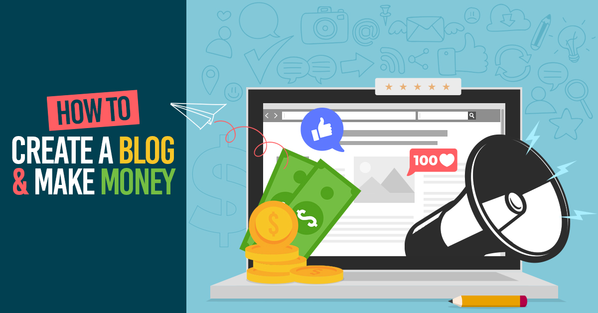 create a blog and make money