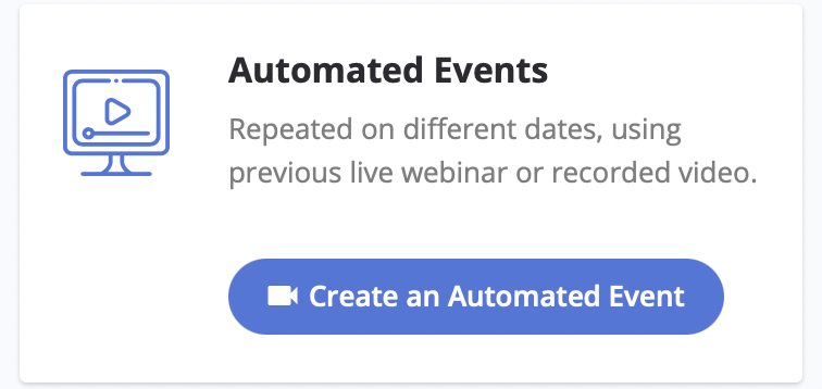 create automated event