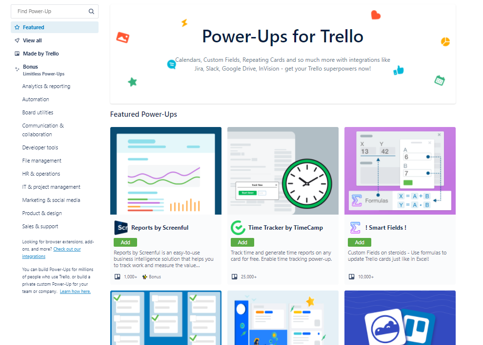 trello power-ups