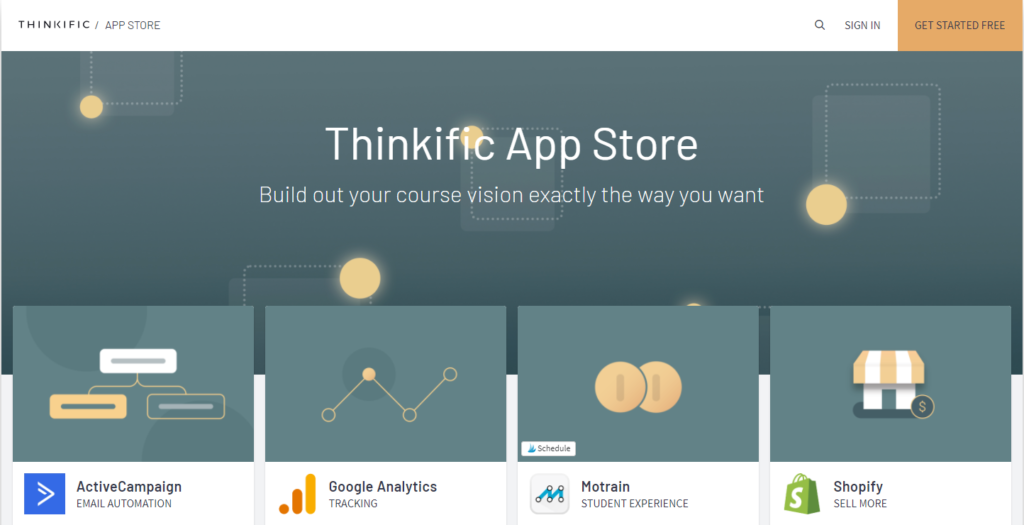 thinkific app store